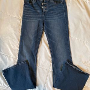 KanCan button fly bootcut denim